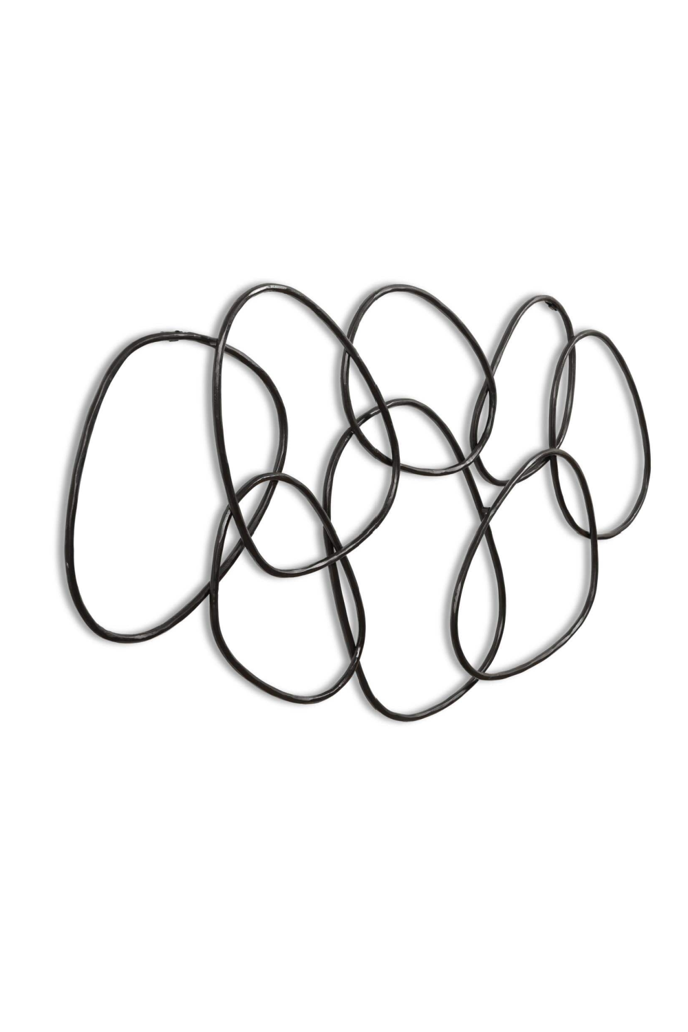 Modern European furniture - Interlocking Bronze Ring Wall Decor - www.oroa.com | Oroa.com