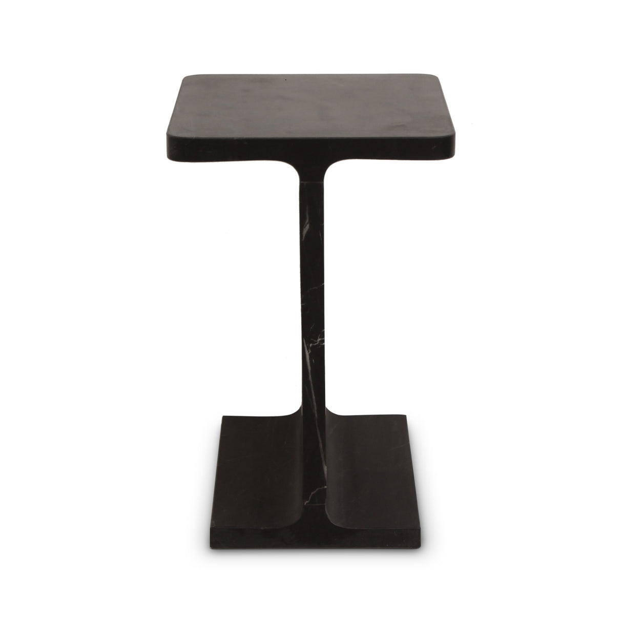 Modern European furniture - Marble I-Beam Accent Table - www.oroa.com | Oroa.com
