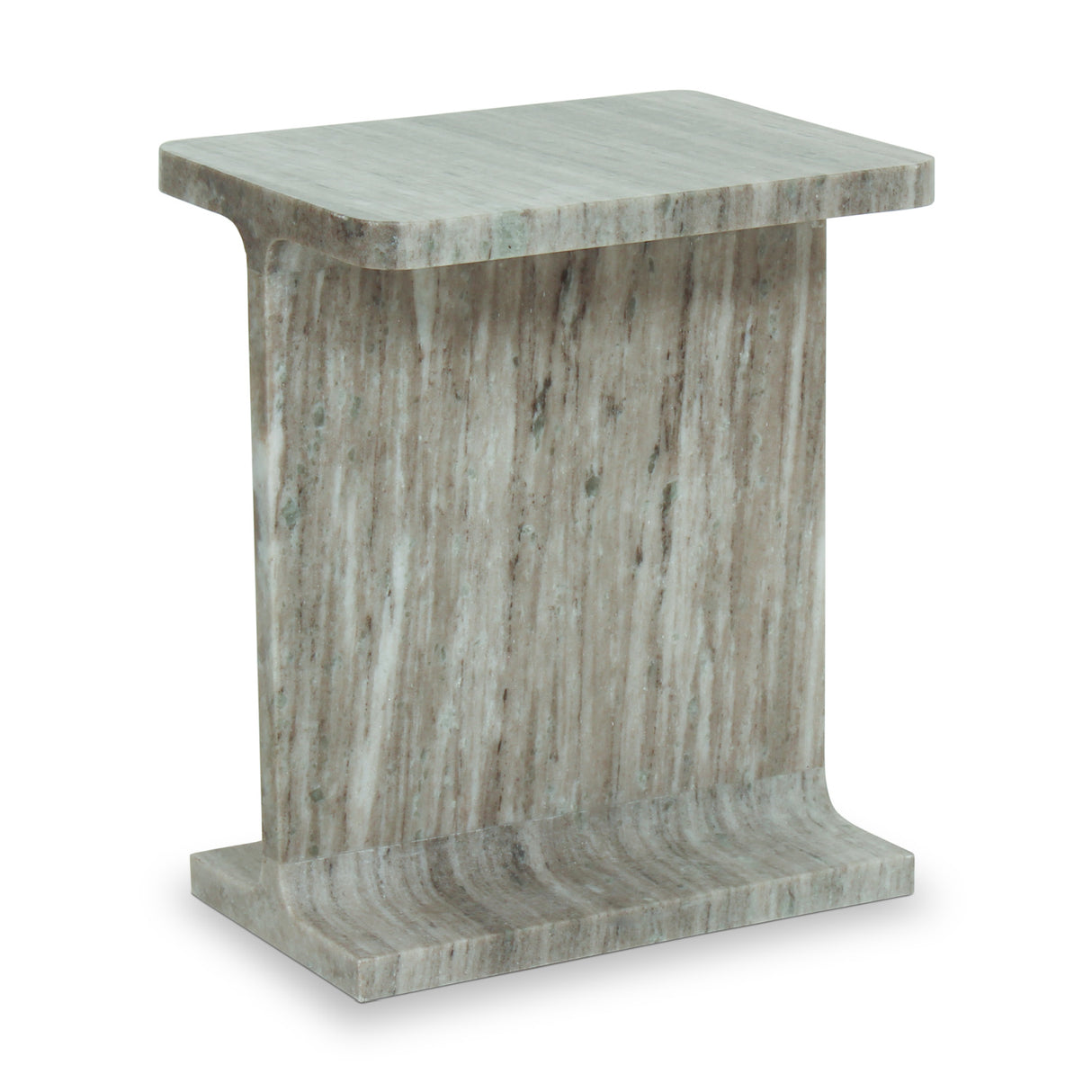 Modern European furniture - Marble I-Beam Accent Table - www.oroa.com | Oroa.com