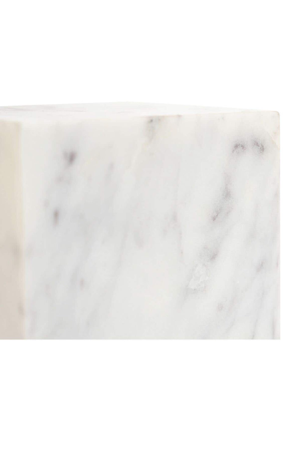 White Marble Cube Tabletop Decor | Novi Living Cora | Oroa.com