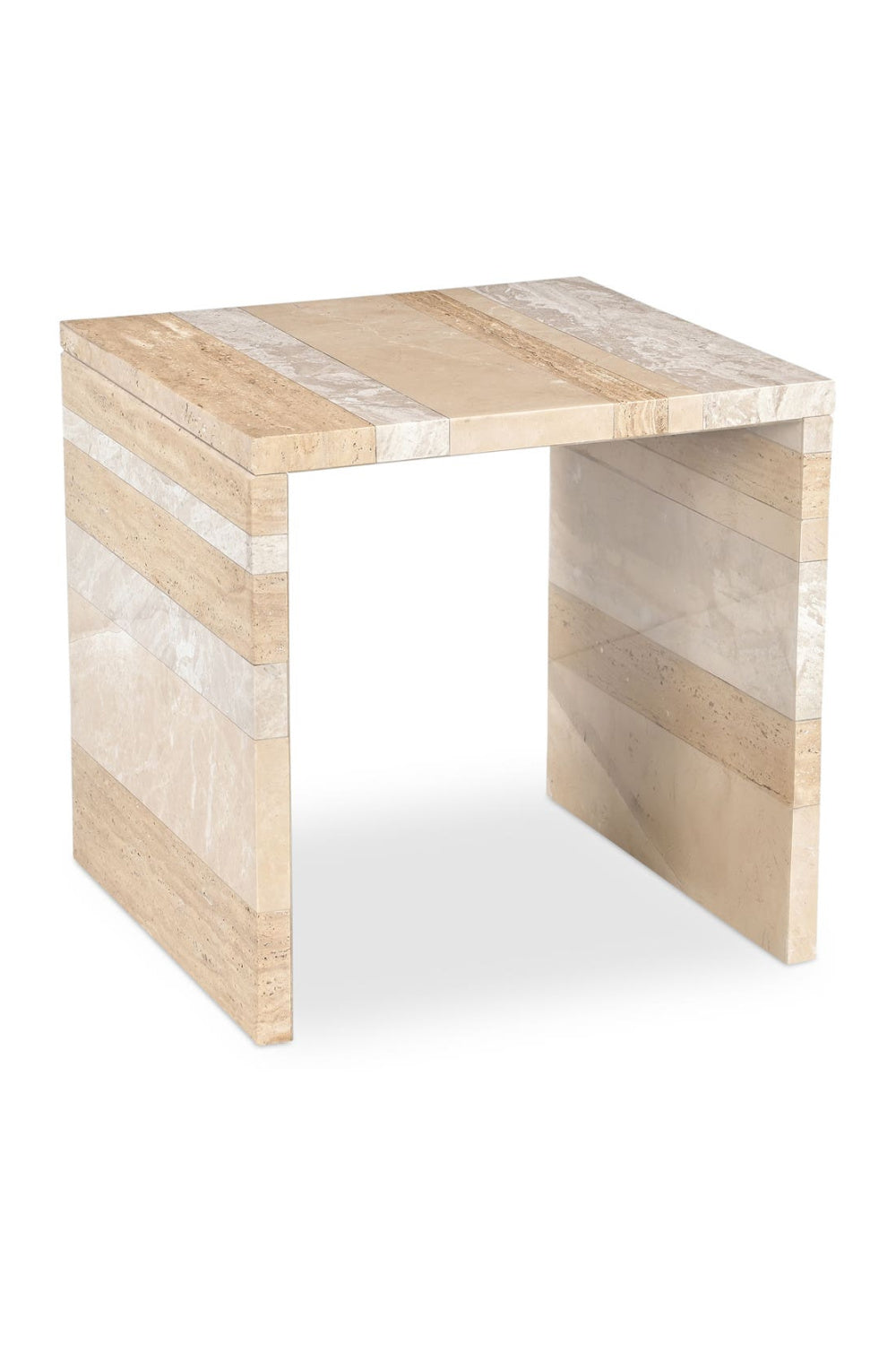 Modern European furniture - Marble Square Accent Table - www.oroa.com | Oroa.com