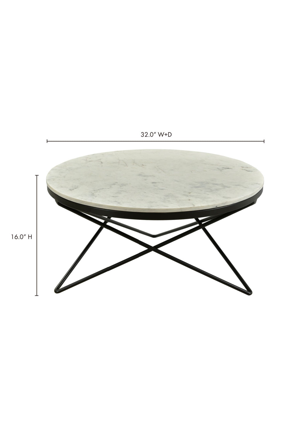 Modern European furniture - White Marble Coffee Table - www.oroa.com