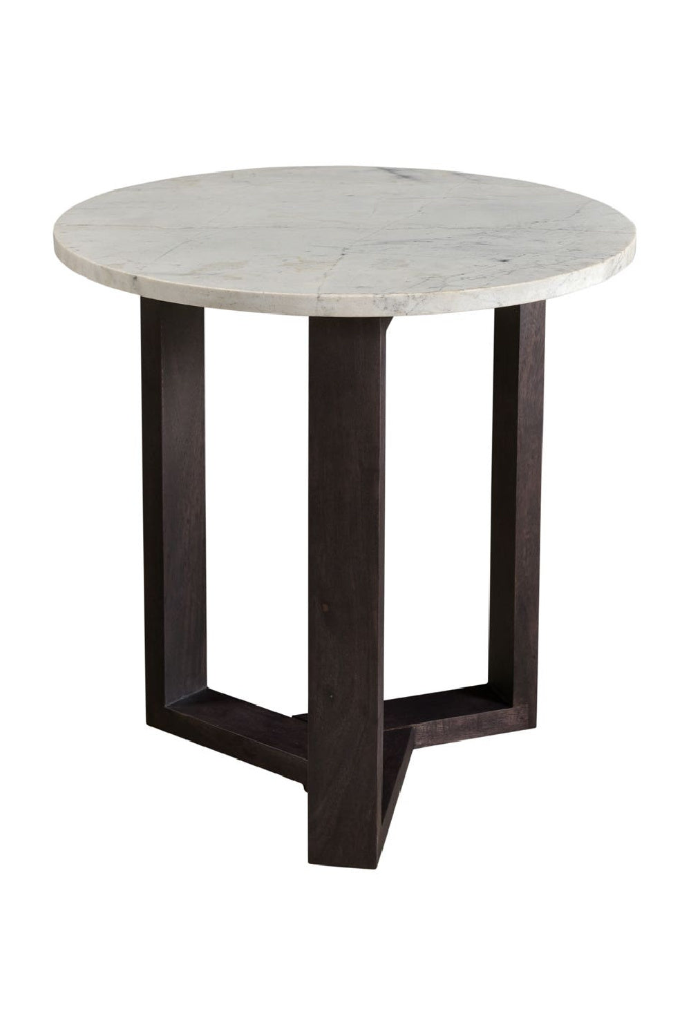 Modern European furniture - Gray Marble Side Table - www.oroa.com | Oroa.com