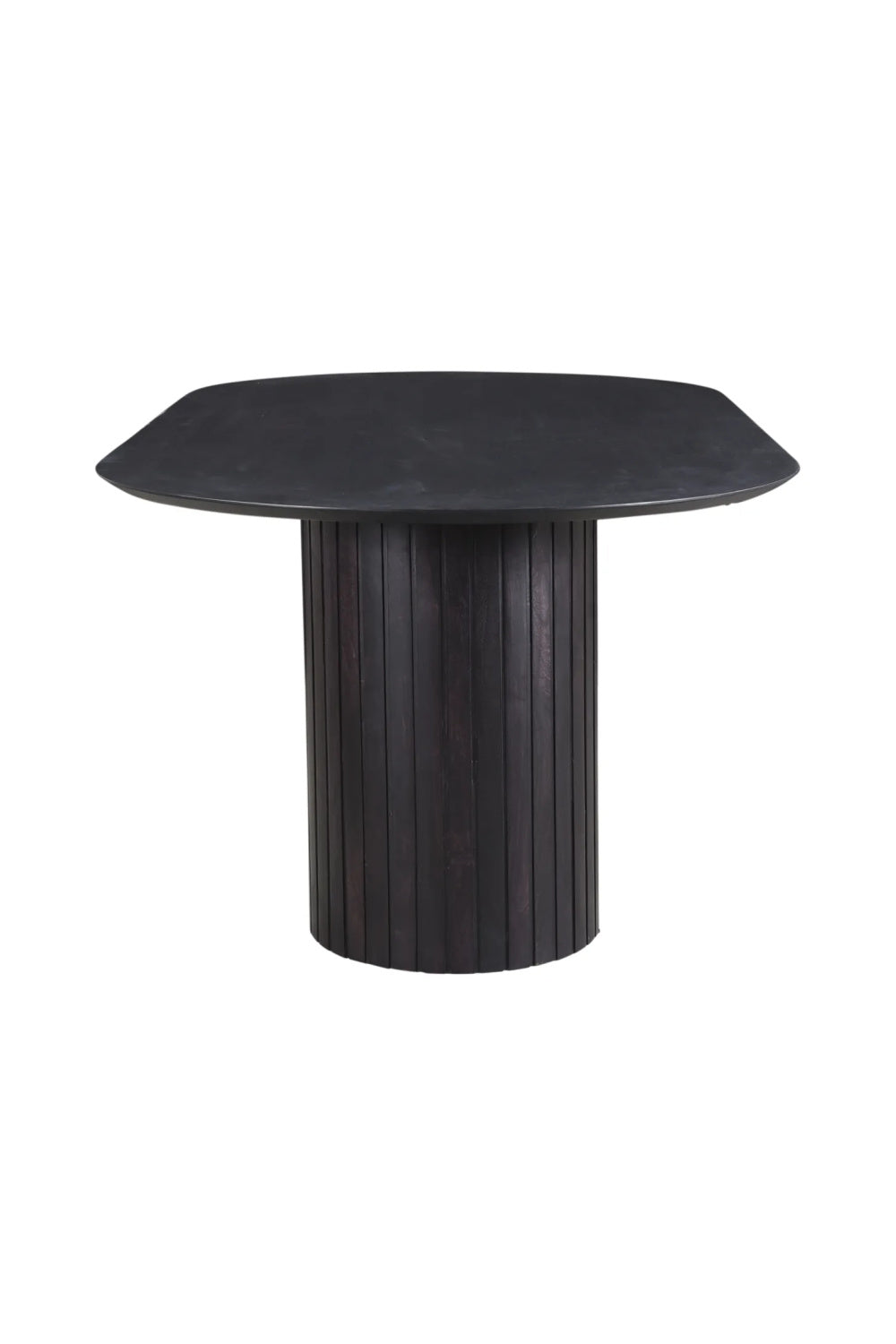 Modern European furniture - Black Acacia Wood Dining Table - www.oroa.com | Oroa.com
