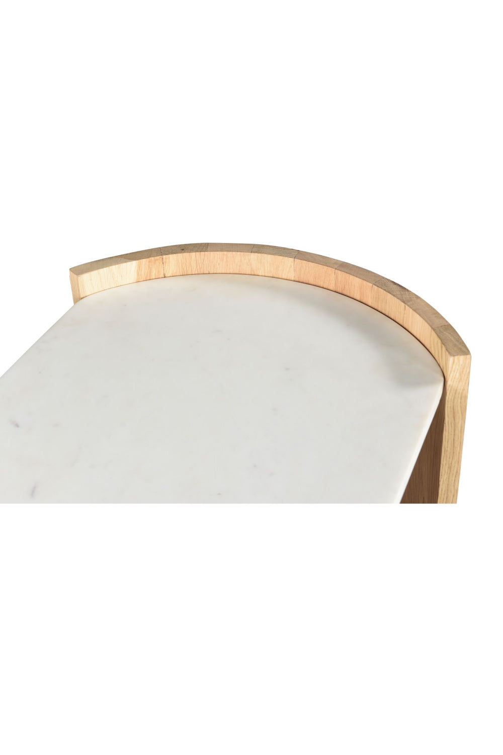 Modern European furniture - White Marble Console Table - www.oroa.com