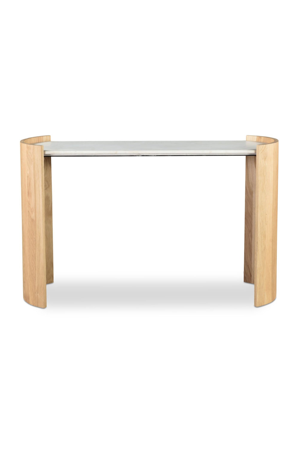 Modern European furniture - White Marble Console Table - www.oroa.com