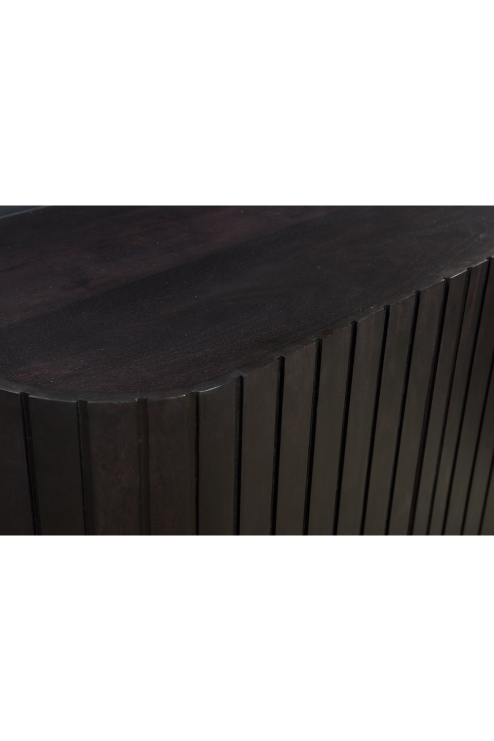 Modern European furniture - Black Acacia 4-Door Sideboard - www.oroa.com | Oroa.com