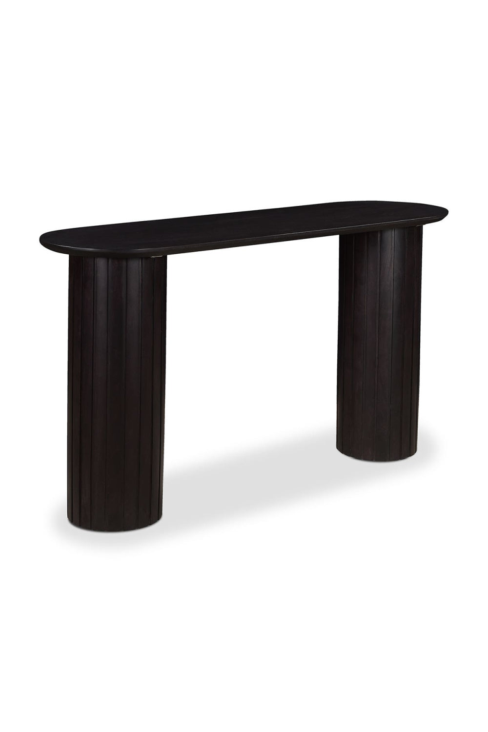 Modern European furniture - Black Acacia Console Table - www.oroa.com | Oroa.com