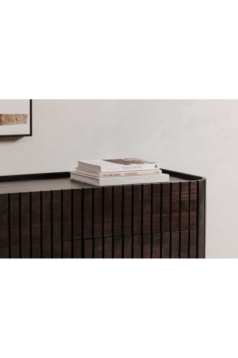 Modern European furniture - Black Acacia 6-Drawer Dresser - www.oroa.com
