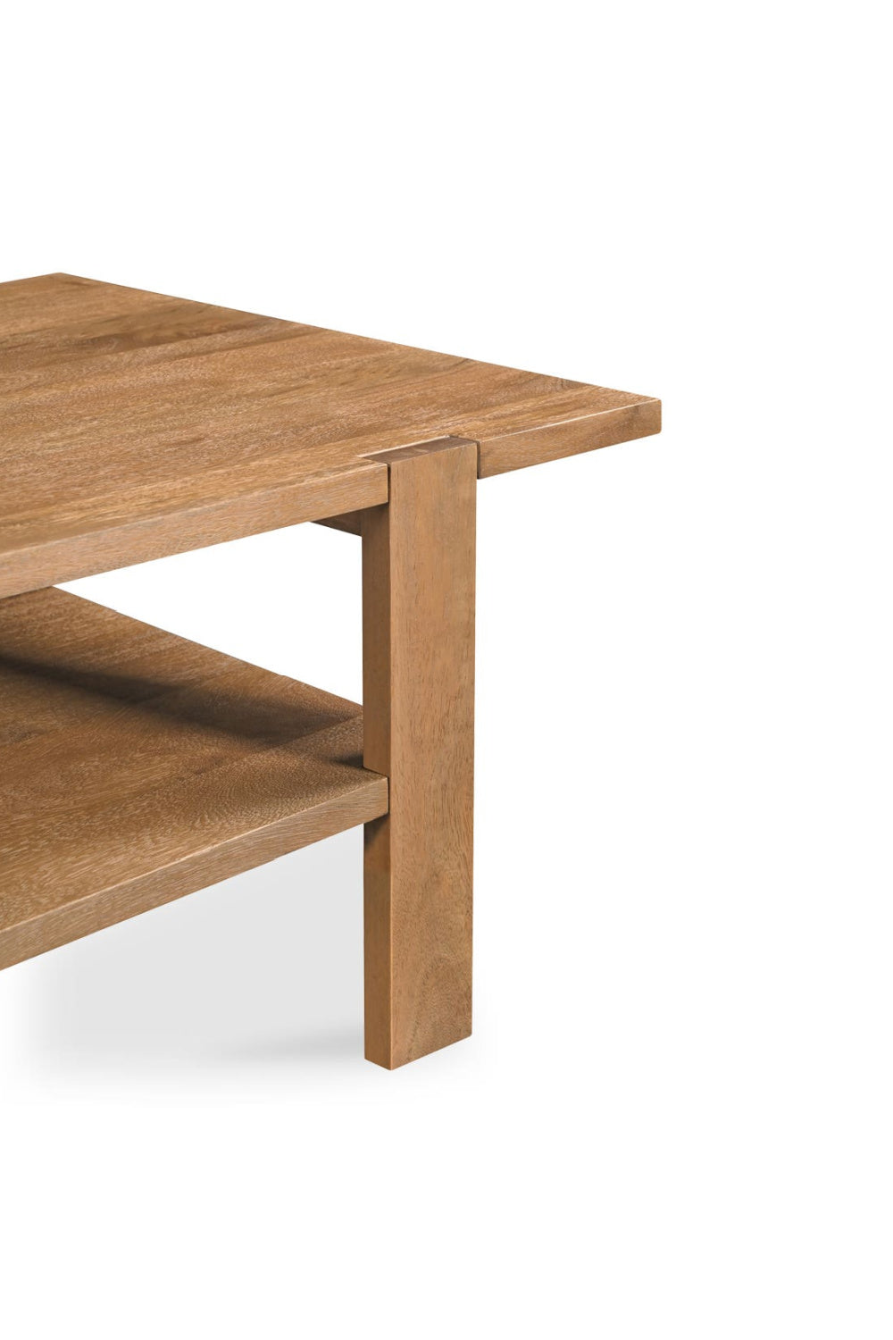 Sandblasted Mango Wood Coffee Table | Novi Living Workshop | Oroa.com