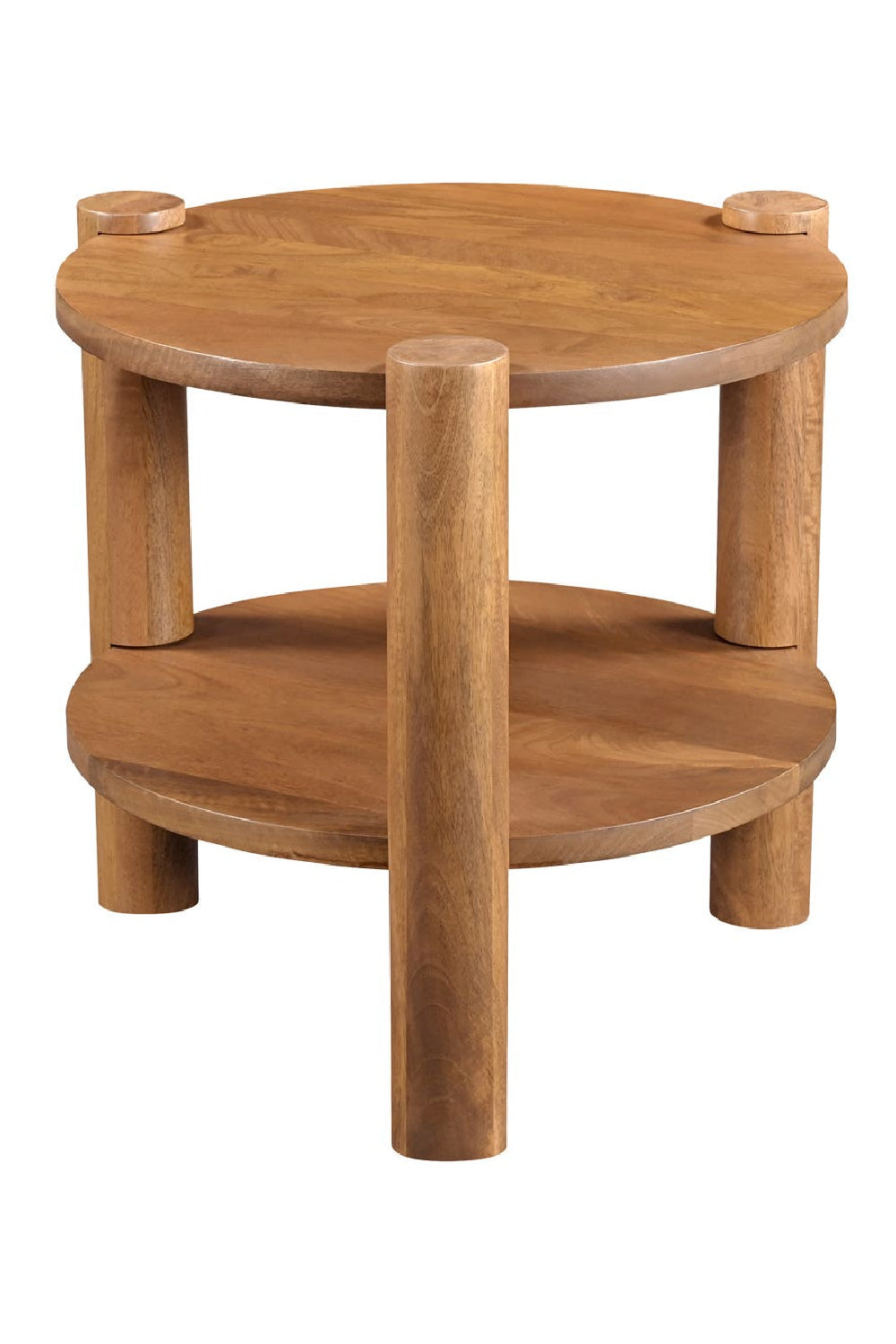 Vintage Mango Wood Accent Table | Novi Living Olsen | Oroa.com