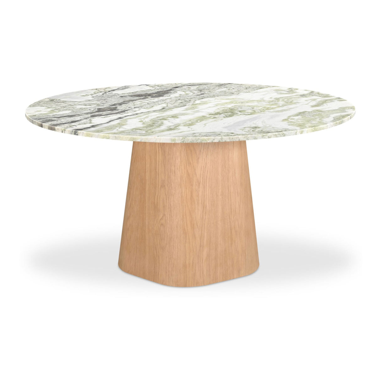 Modern European furniture - Round Onyx Marble Dining Table - www.oroa.com