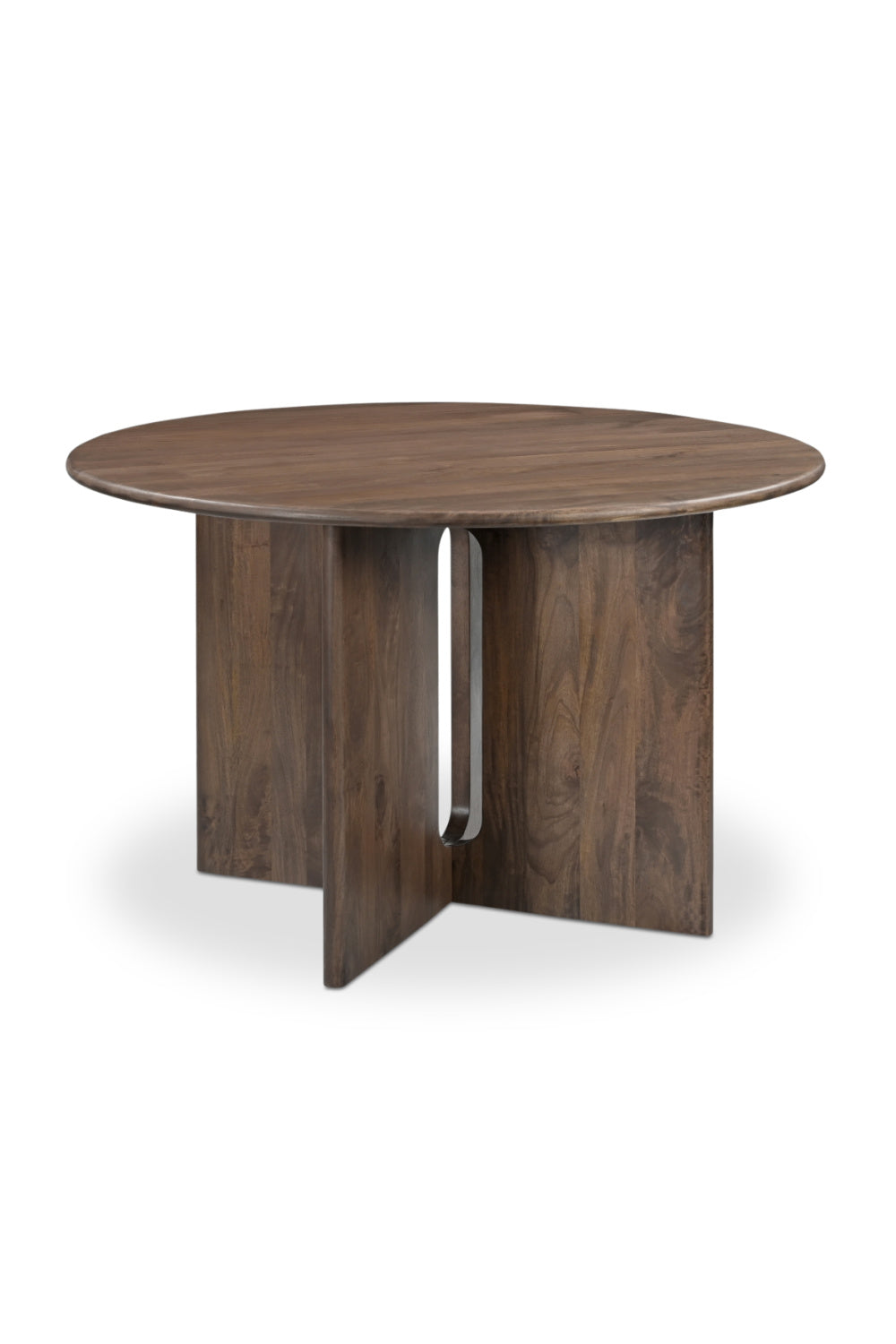Cross-Base Round Dining Table | Novi Living Stanley | Oroa.com