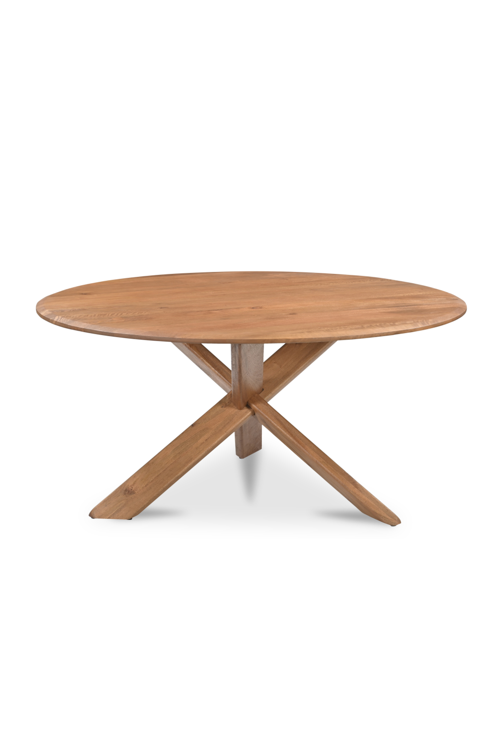 Vintage Brown Wooden Dining Table | Novi Living Wesley | Oroa.com