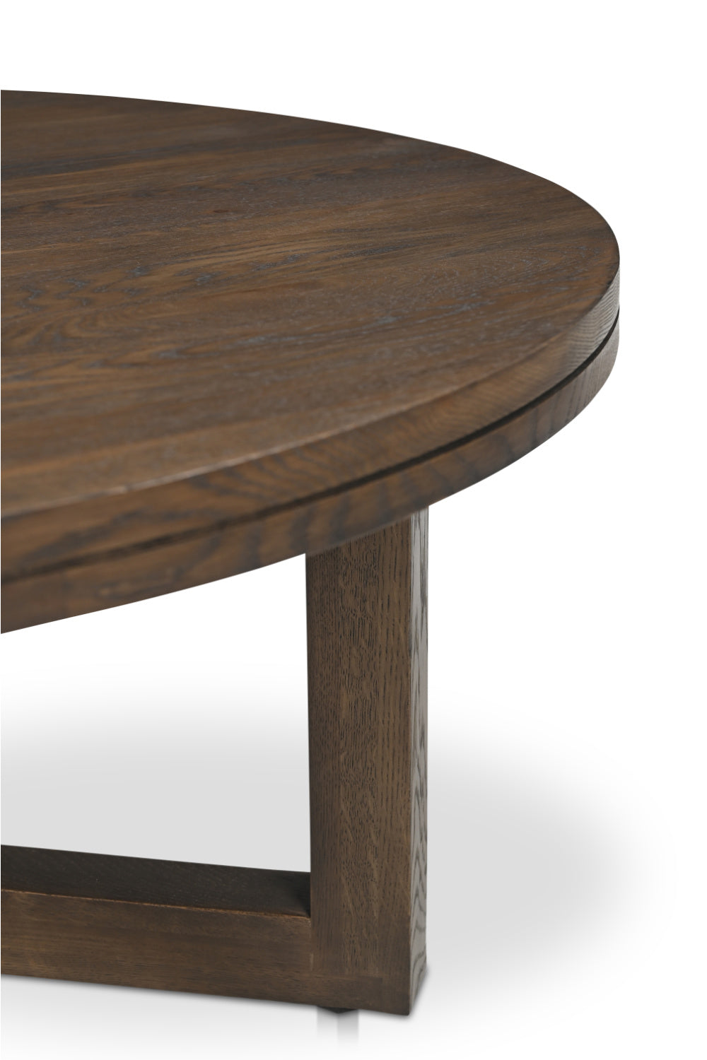 Modern European furniture - Oak Round Coffee Table - www.oroa.com