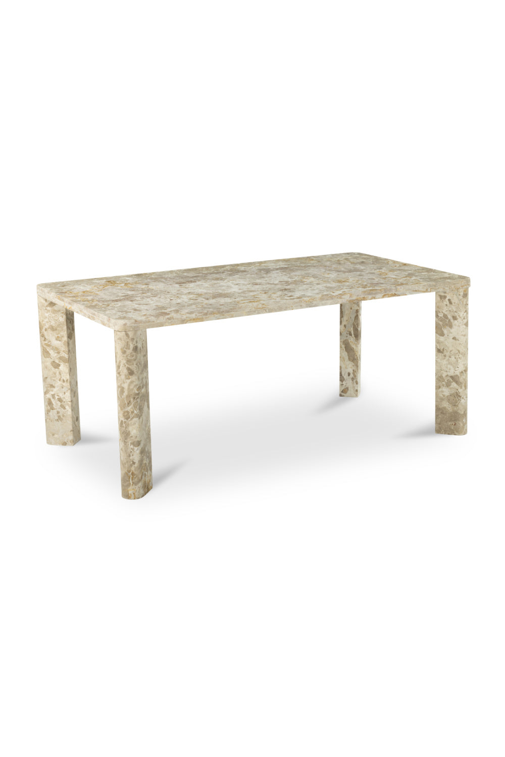 Modern European furniture - Minimalist Rectangular Dining Table - www.oroa.com
