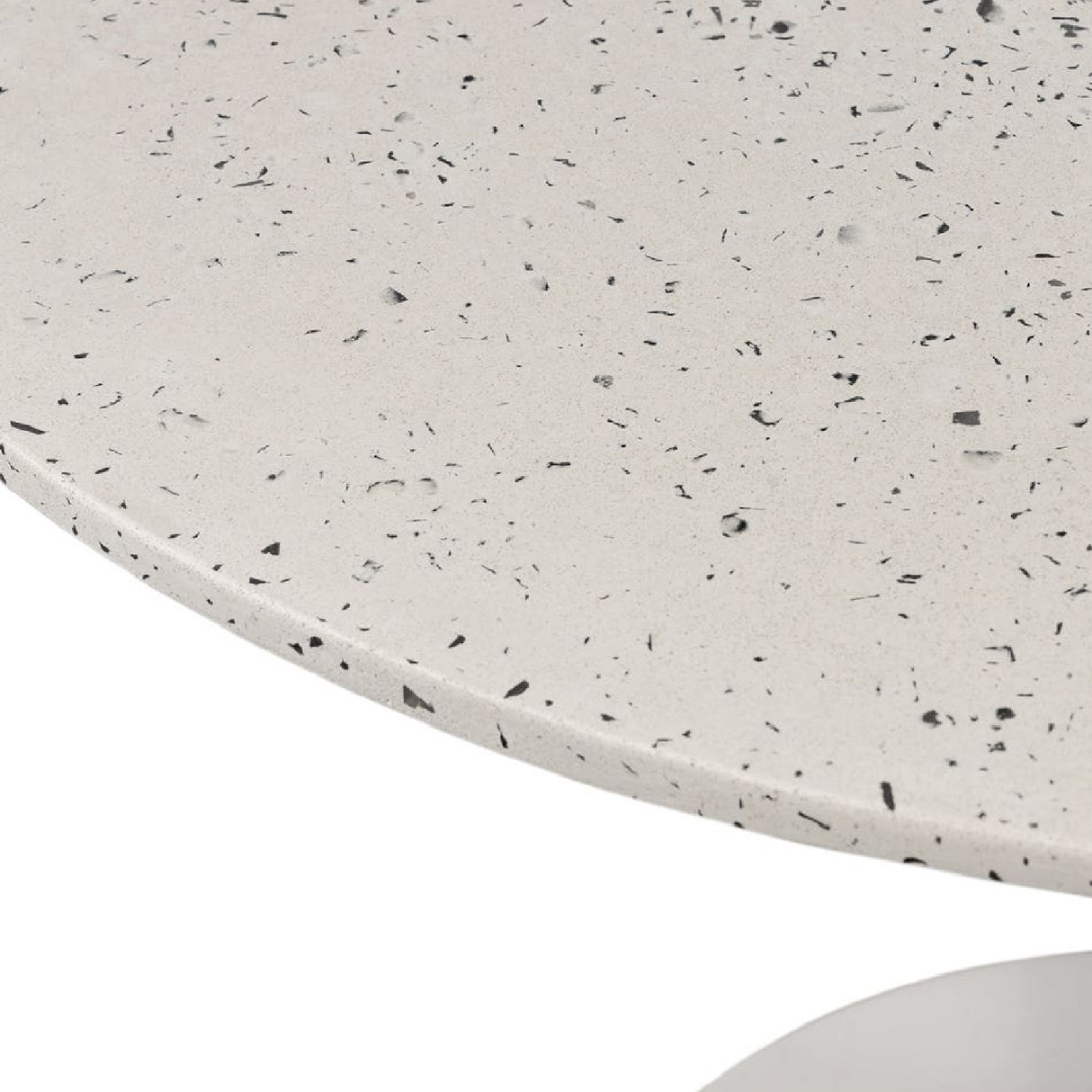 Modern European furniture - White Terrazzo Outdoor Coffee Table - www.oroa.com | Oroa.com