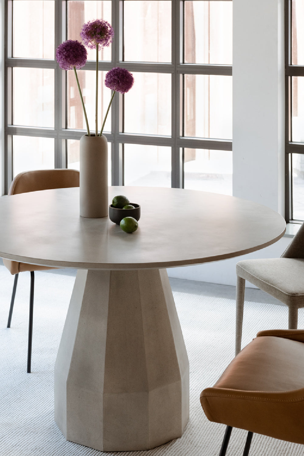 Modern European furniture - Concrete Indoor/Outdoor Dining Table - www.oroa.com | Oroa.com