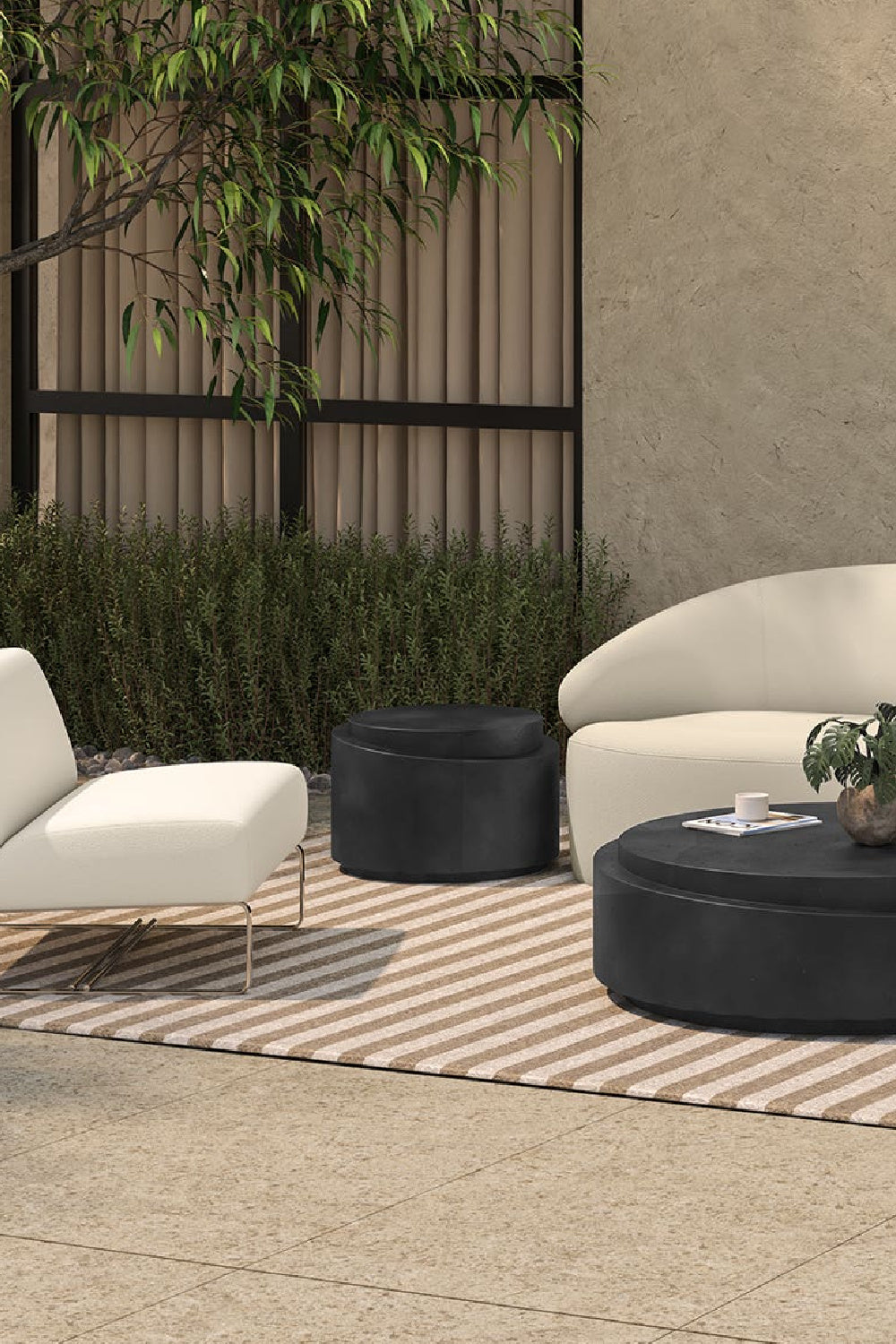 Modern European furniture - Round Outdoor Accent Table - www.oroa.com | Oroa.com