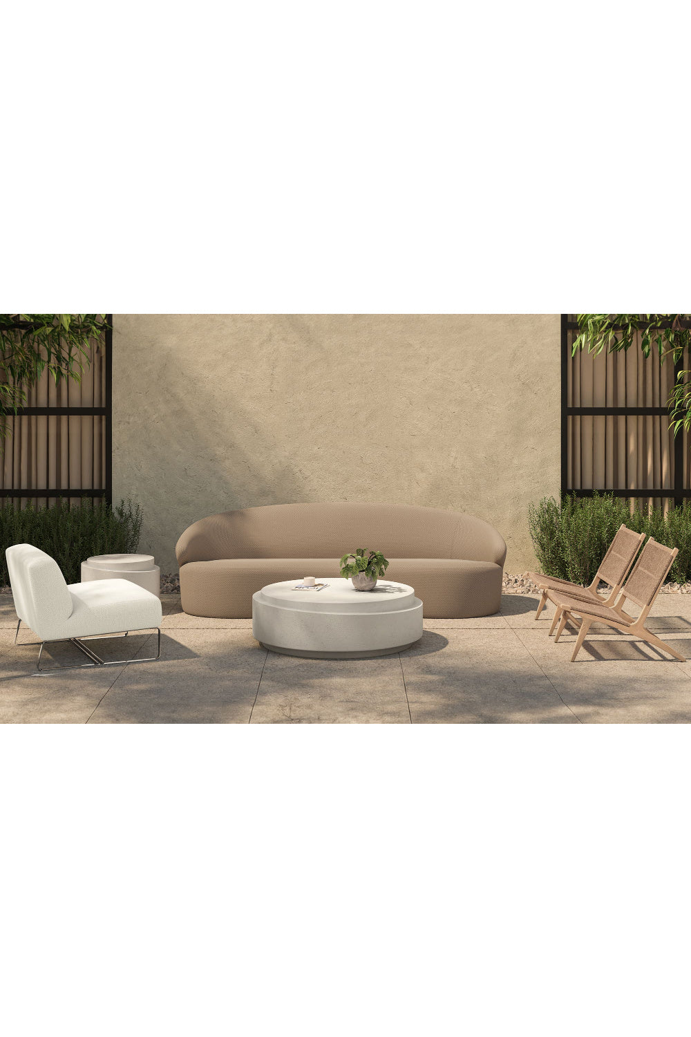 Modern European furniture - Round Outdoor Accent Table - www.oroa.com | Oroa.com