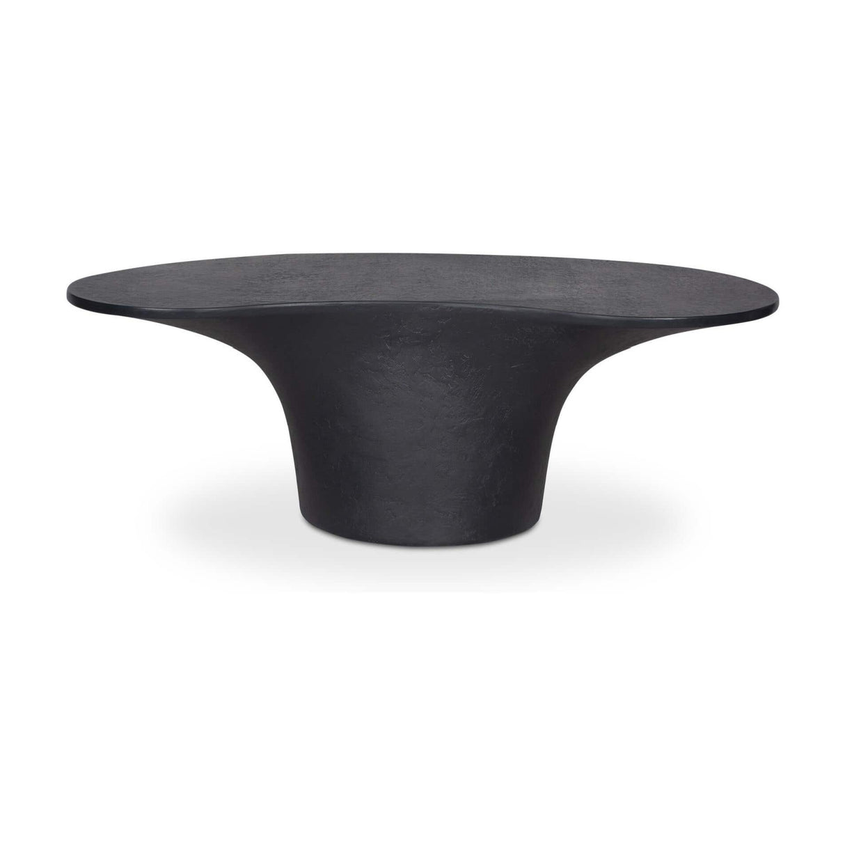 Modern European furniture - Black Concrete Outdoor Coffee Table - www.oroa.com | Oroa.com