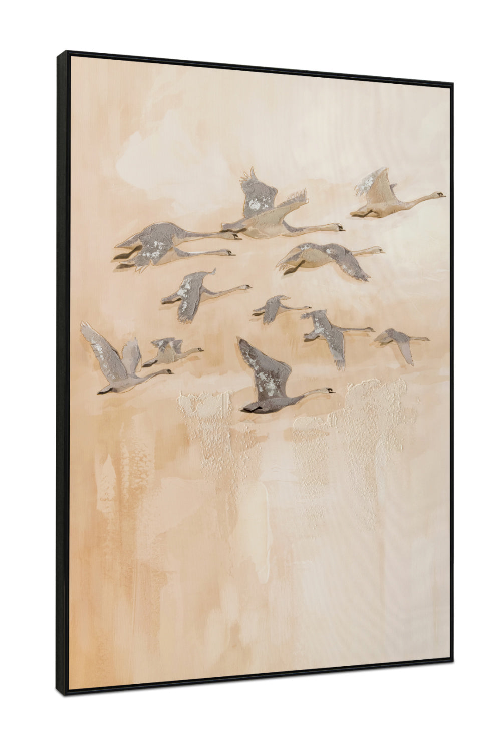 Modern European furniture - Flying Geese Framed Painting - www.oroa.com