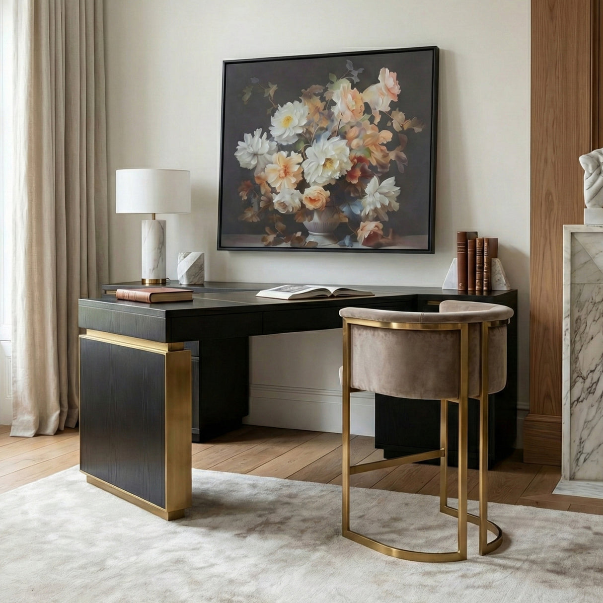 Floral Framed Painting | Novi Living Atelier | Oroa.com