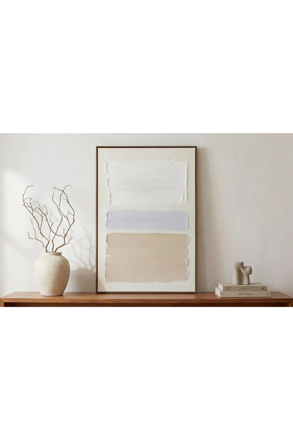Modern European furniture - Minimalist Brushstrokes Painting - www.oroa.com | Oroa.com