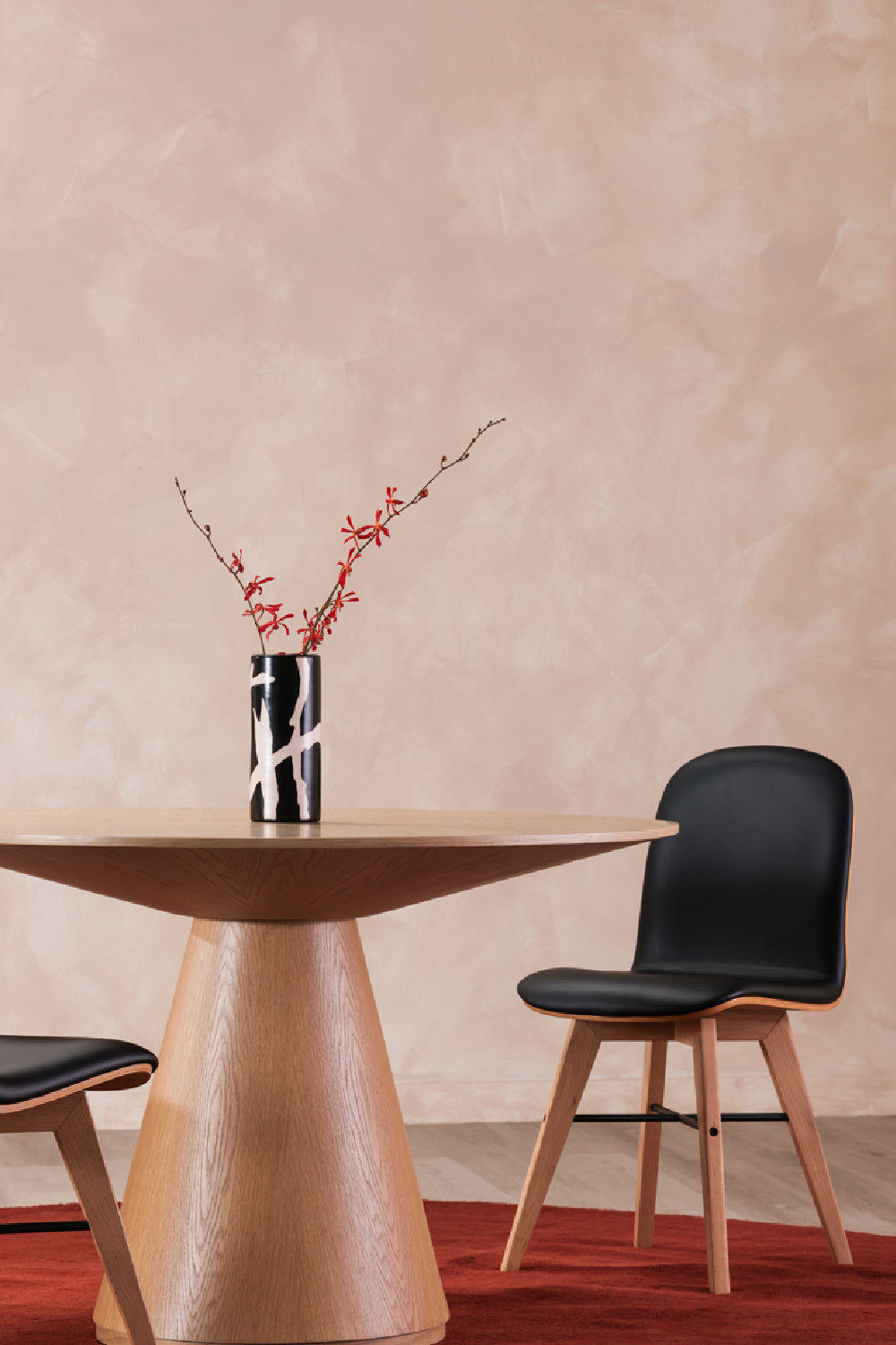 Modern European furniture - Round Wooden Dining Table - www.oroa.com | Oroa.com
