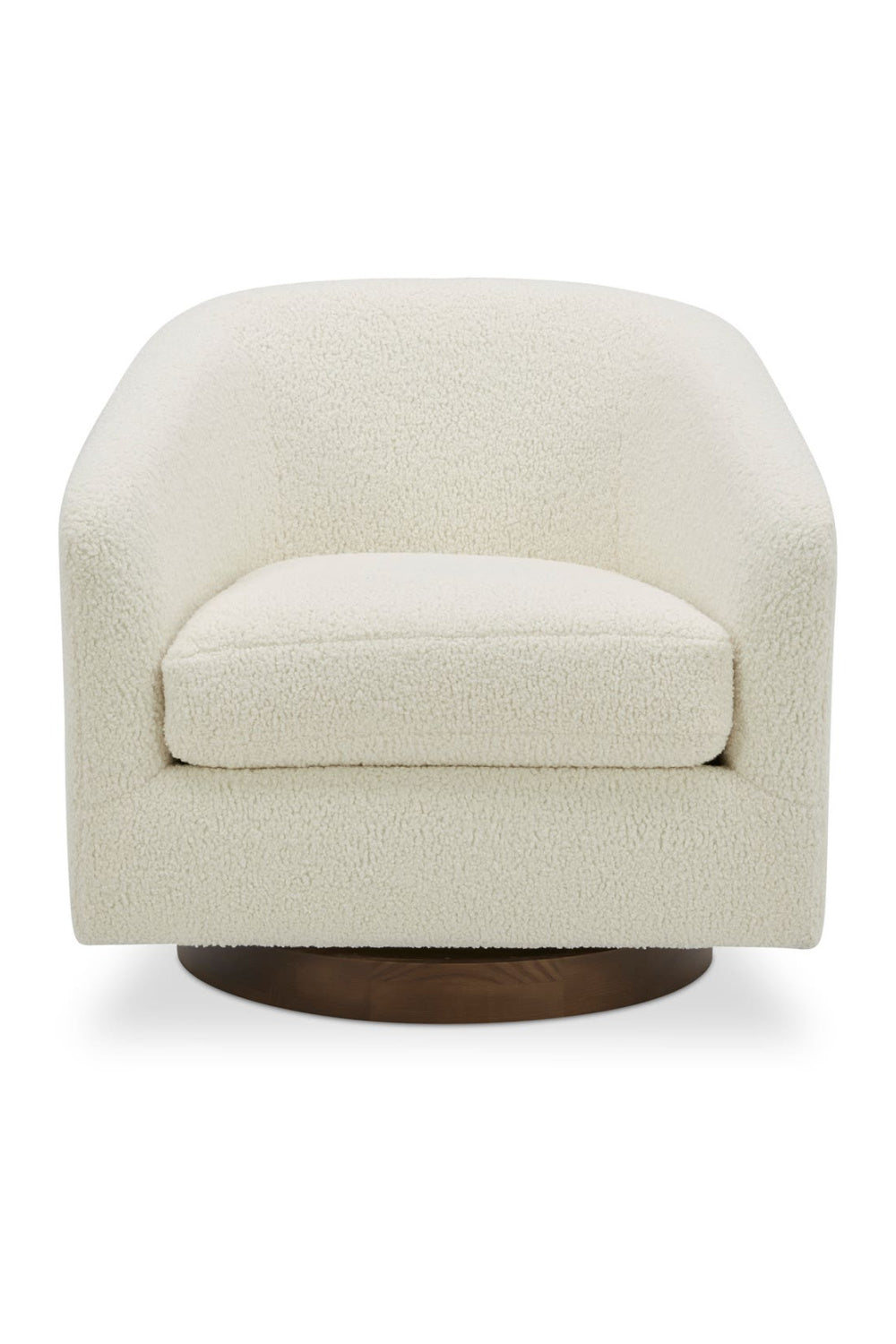 Modern European furniture - Curved Swivel Accent Chair - www.oroa.com | Oroa.com