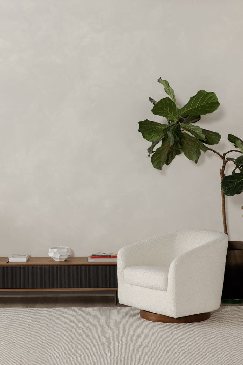 Modern European furniture - Curved Swivel Accent Chair - www.oroa.com | Oroa.com