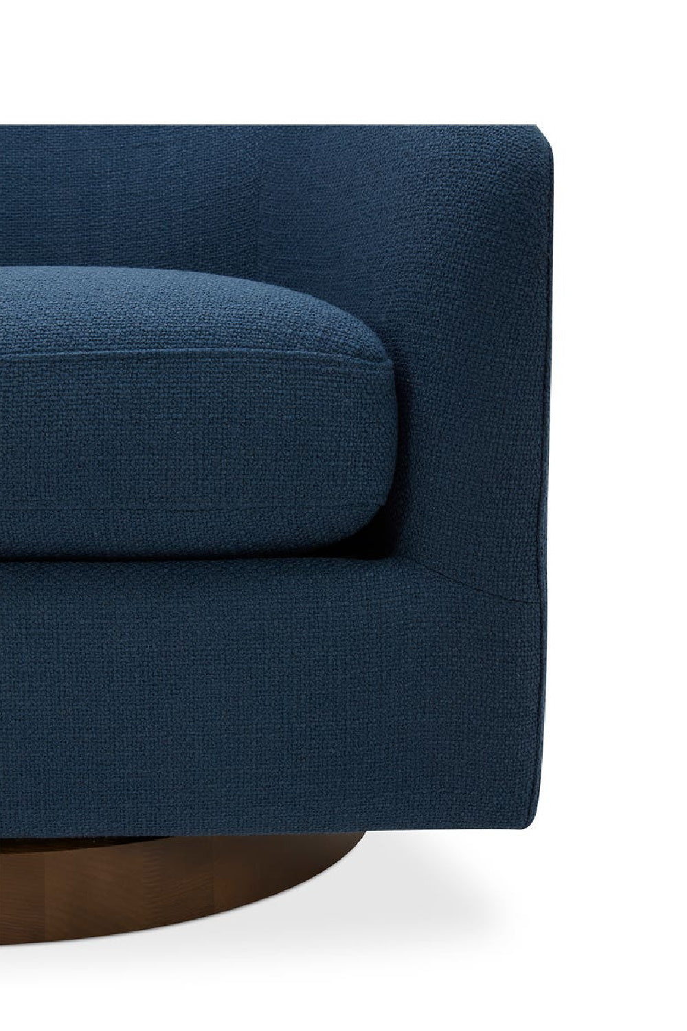 Modern European furniture - Curved Swivel Accent Chair - www.oroa.com | Oroa.com