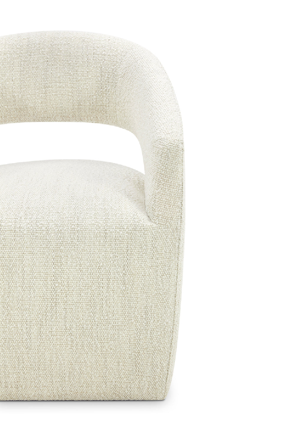 Modern European furniture - Split-Back Rolling Dining Chair - www.oroa.com | Oroa.com