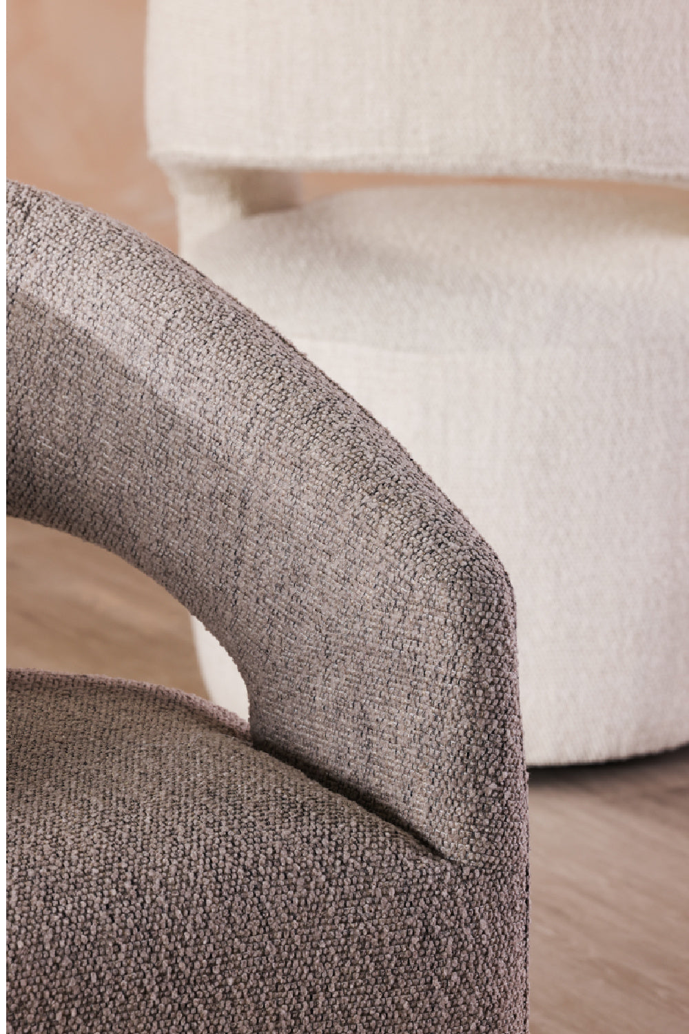 Modern European furniture - Split-Back Rolling Dining Chair - www.oroa.com | Oroa.com