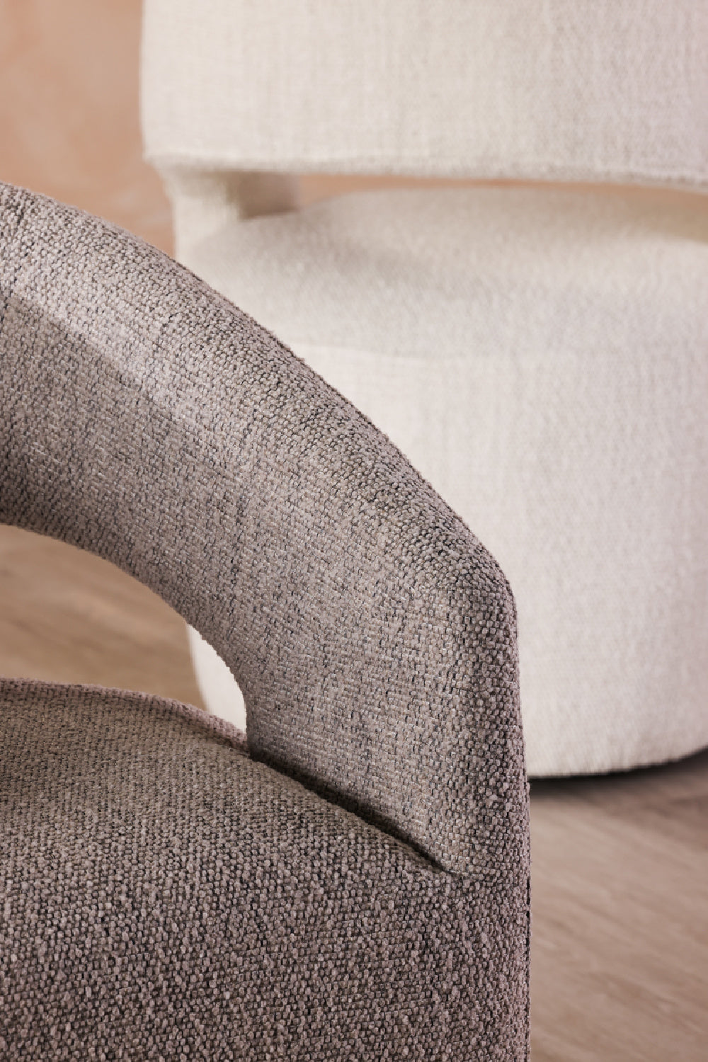 Modern European furniture - Split-Back Rolling Dining Chair - www.oroa.com | Oroa.com