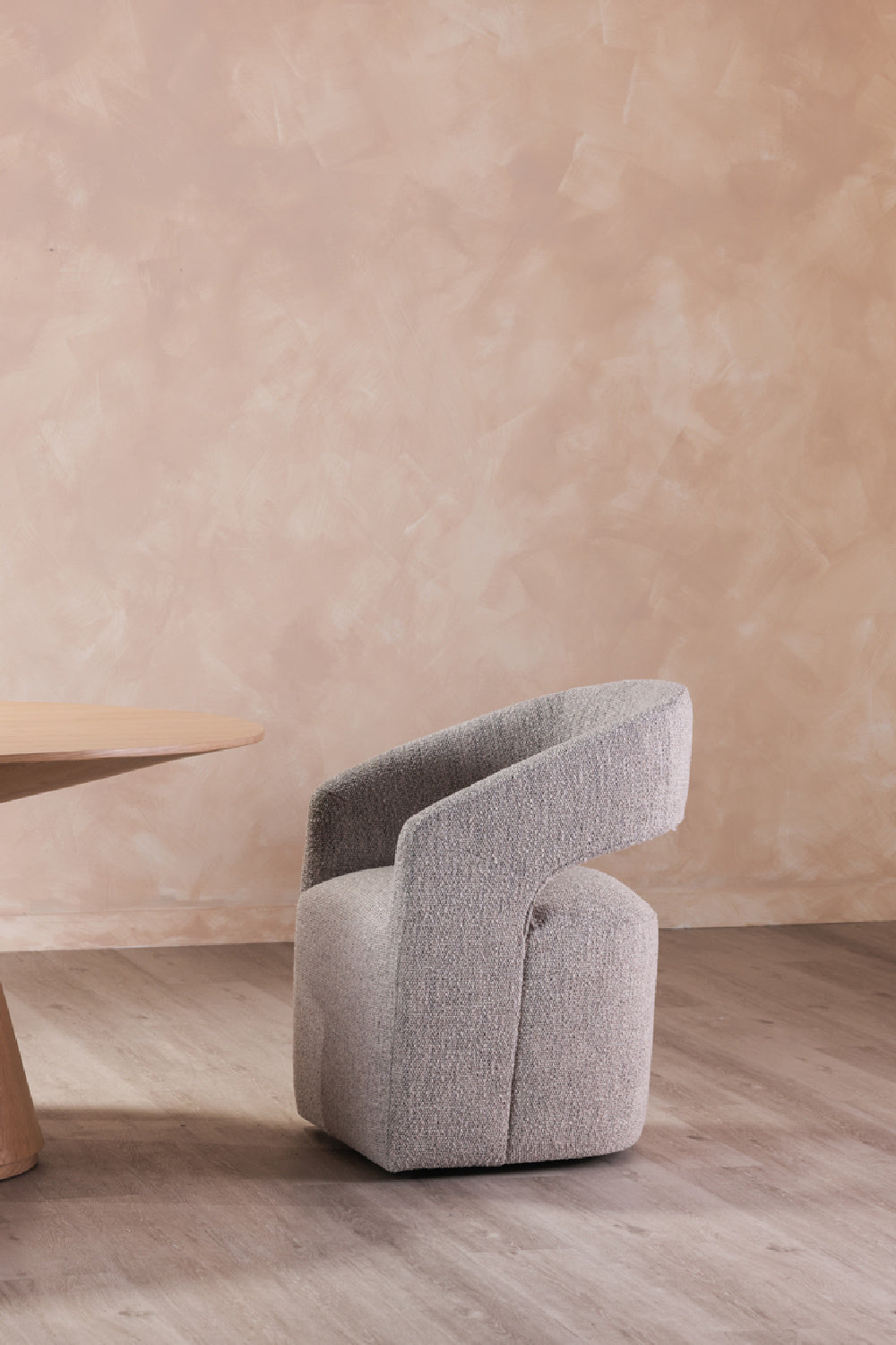 Modern European furniture - Split-Back Rolling Dining Chair - www.oroa.com | Oroa.com