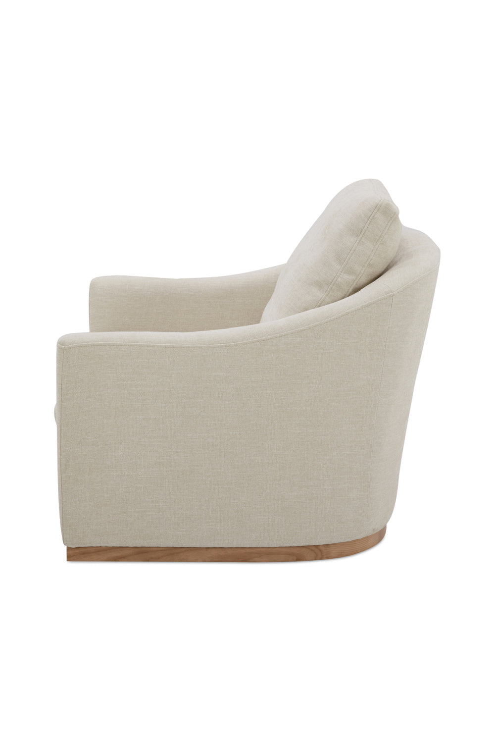 Modern European furniture - Barrel Back Swivel Lounge Chair - www.oroa.com | Oroa.com