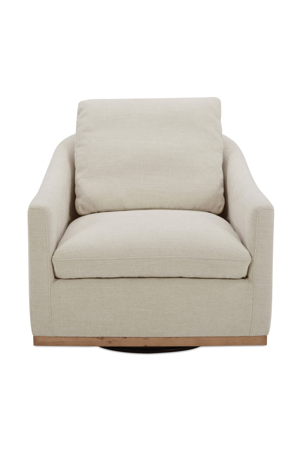 Modern European furniture - Barrel Back Swivel Lounge Chair - www.oroa.com | Oroa.com