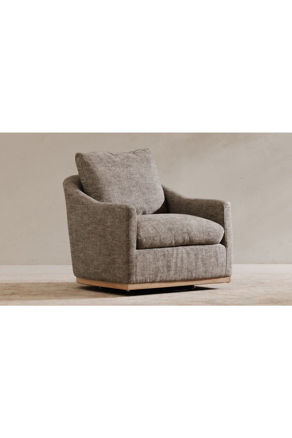 Modern European furniture - Barrel Back Swivel Lounge Chair - www.oroa.com | Oroa.com