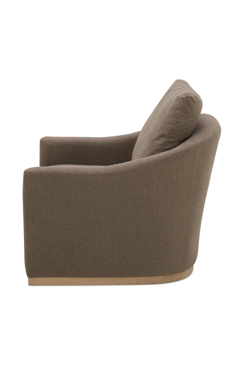 Modern European furniture - Barrel Back Swivel Lounge Chair - www.oroa.com | Oroa.com