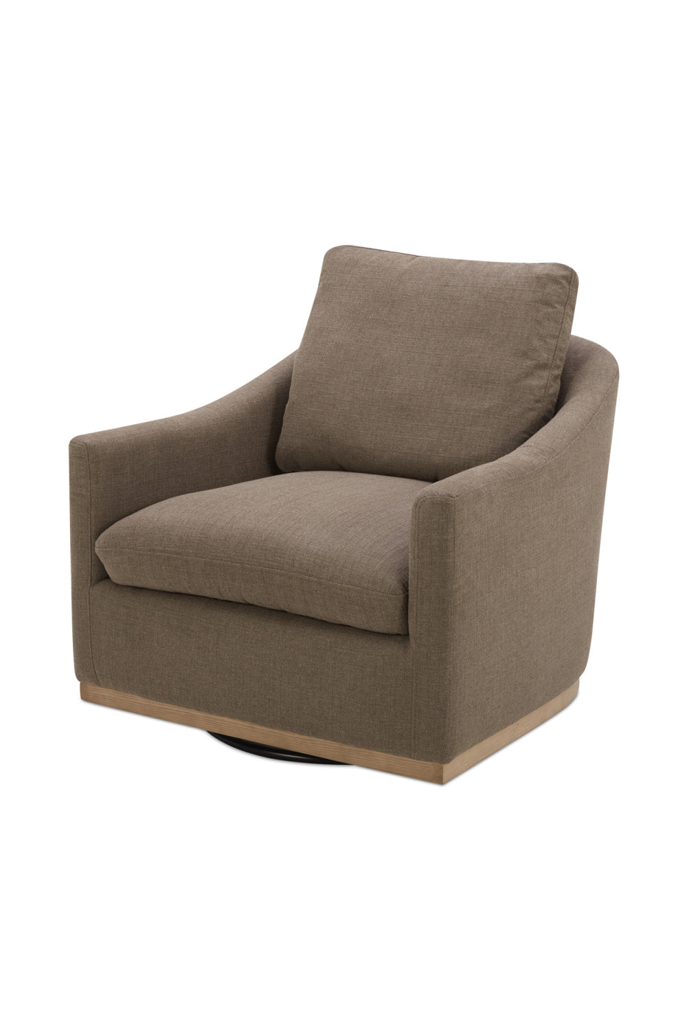 Modern European furniture - Barrel Back Swivel Lounge Chair - www.oroa.com | Oroa.com