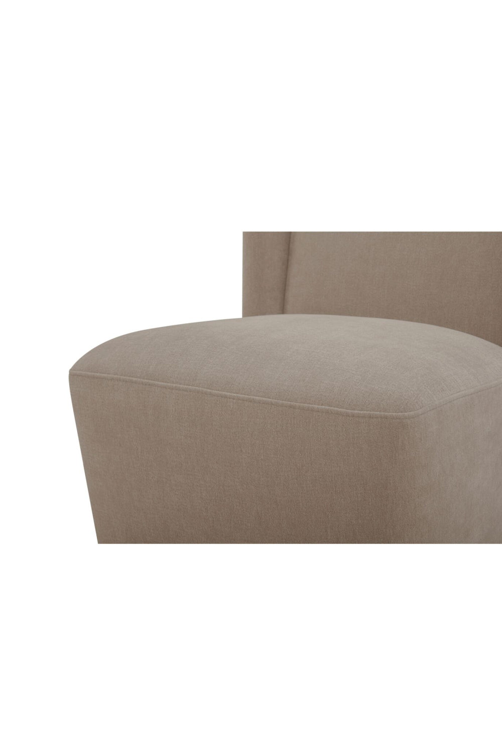Modern European furniture - Upholstered Rolling Dining Chair - www.oroa.com | Oroa.com
