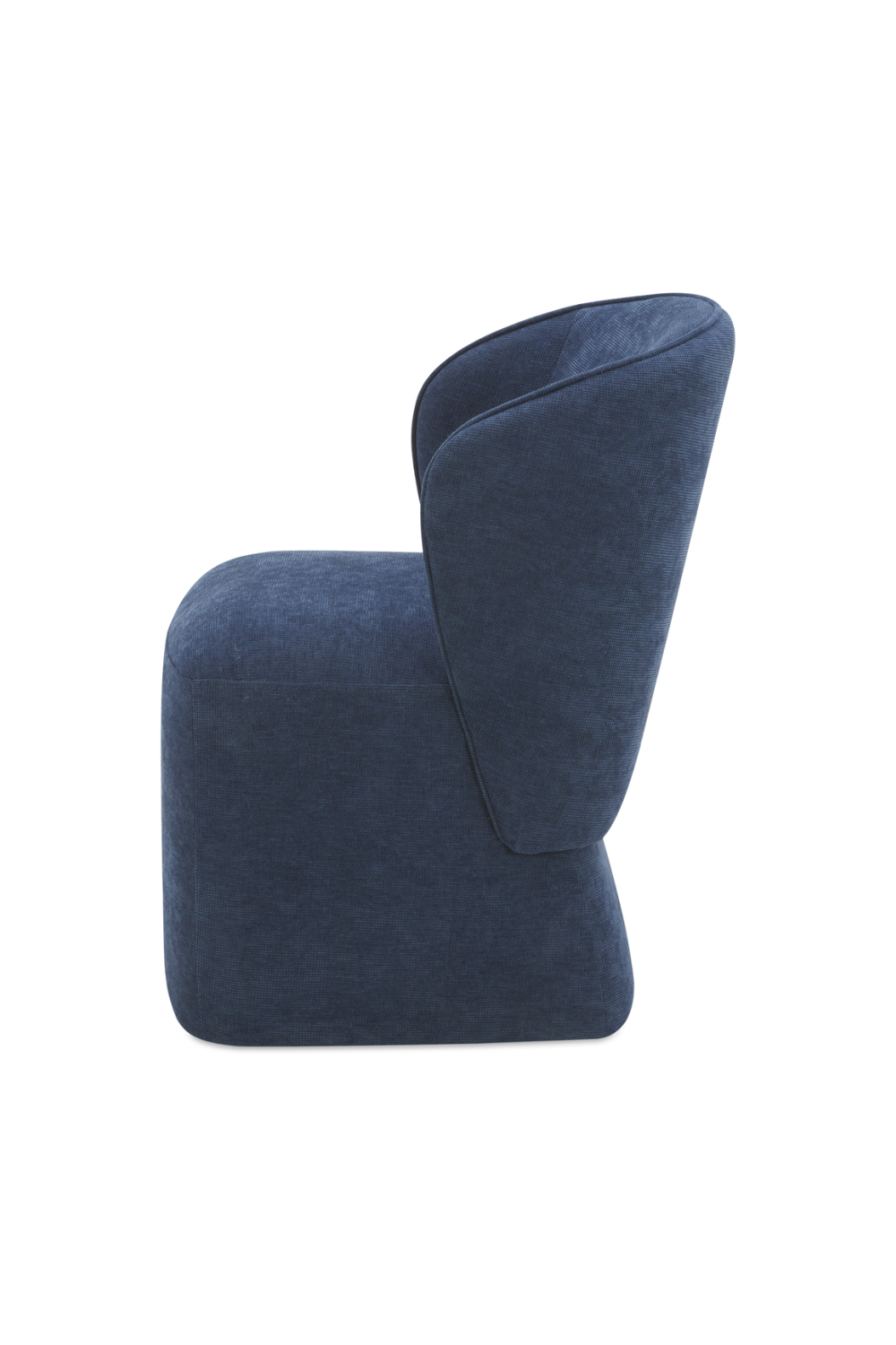 Modern European furniture - Curved Back Rolling Dining Chair - www.oroa.com | Oroa.com
