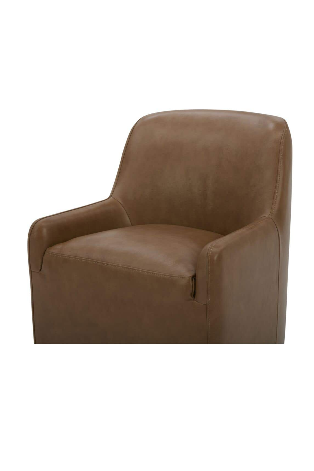 Modern European furniture - Upholstered Rolling Dining Chair - www.oroa.com | Oroa.com