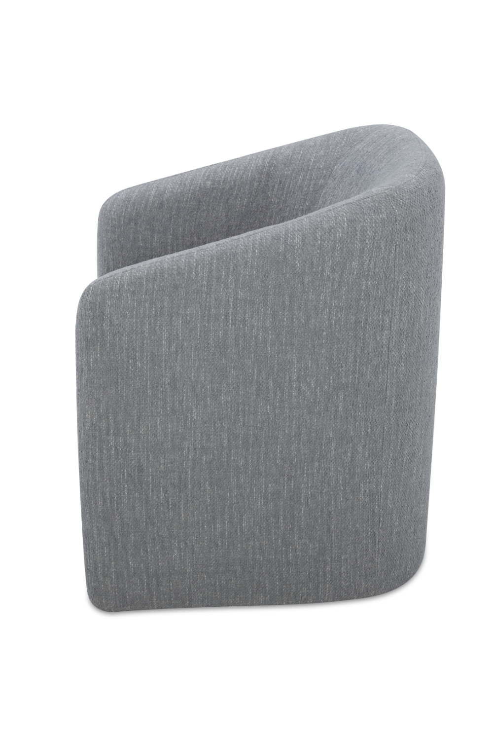 Modern European furniture - Upholstered Rolling Dining Chair - www.oroa.com | Oroa.com