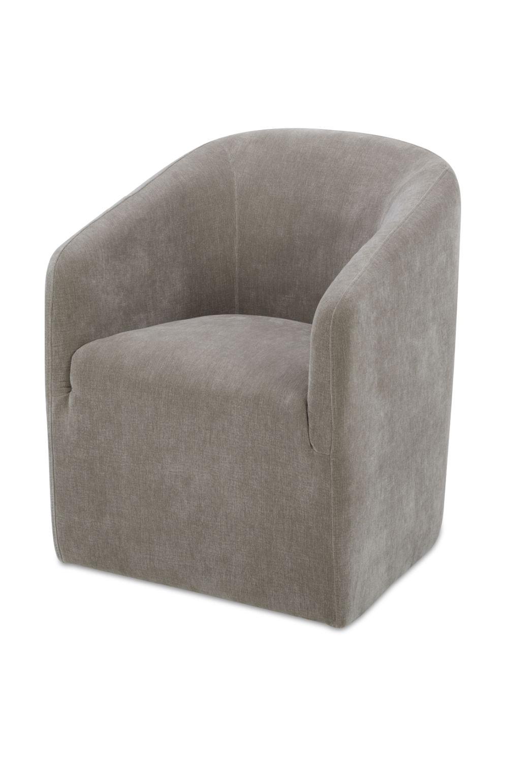 Modern European furniture - Upholstered Rolling Dining Chair - www.oroa.com | Oroa.com