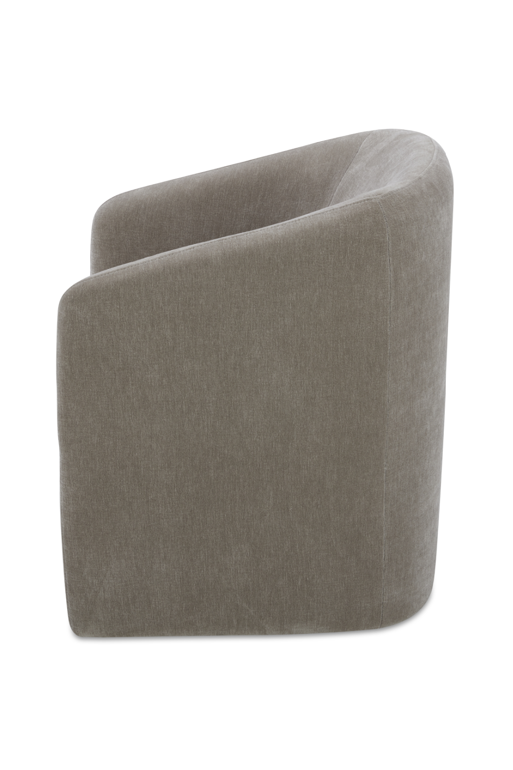 Modern European furniture - Upholstered Rolling Dining Chair - www.oroa.com | Oroa.com