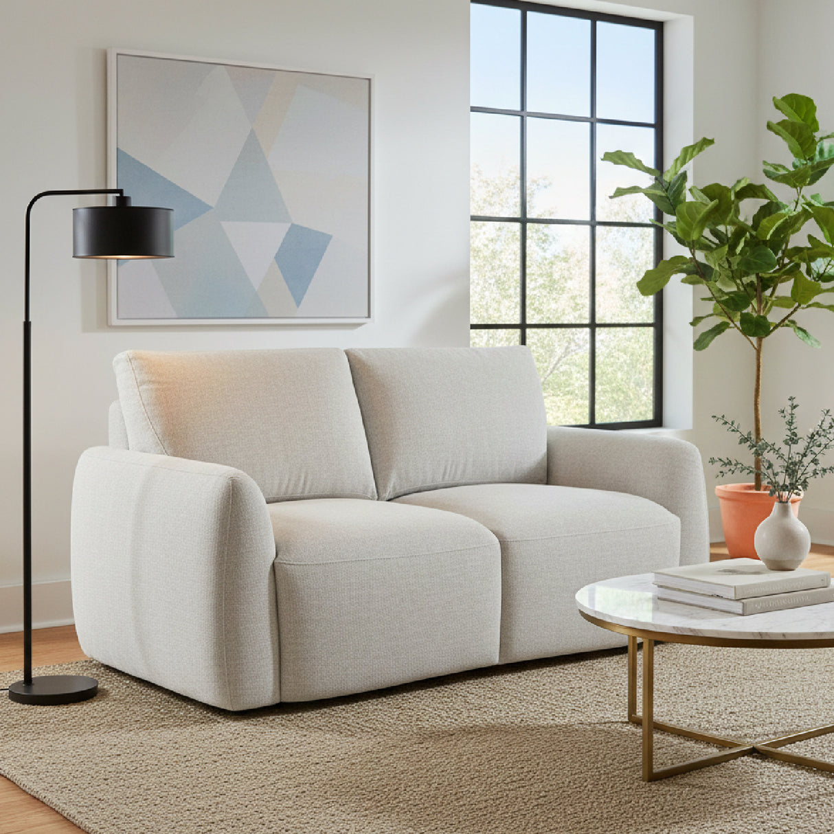 Modern European furniture - High-Back 2-Seater Sofa - www.oroa.com | Oroa.com