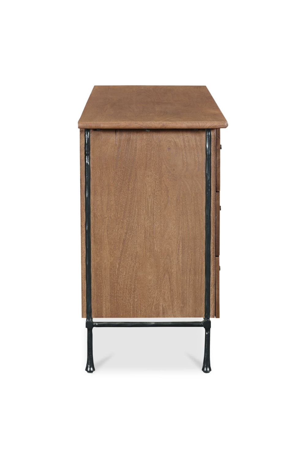 Wire-Brushed Acacia 6-Drawer Dresser | Novi Living Rene | Oroa.com