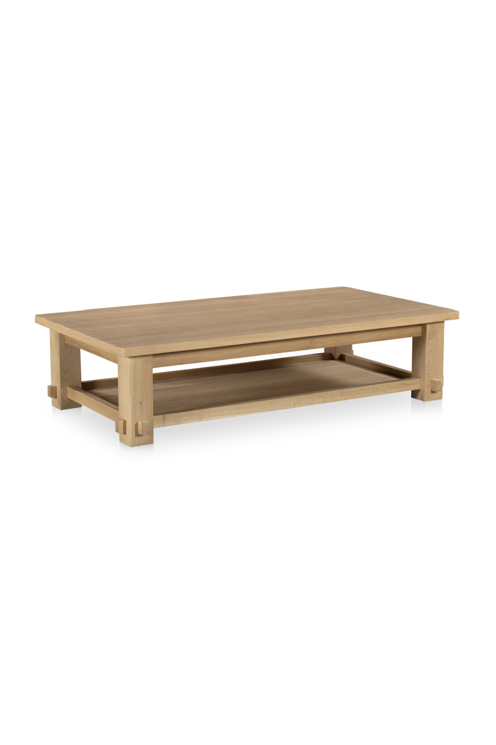 Modern European furniture - Natural Solid Oak Coffee Table - www.oroa.com | Oroa.com